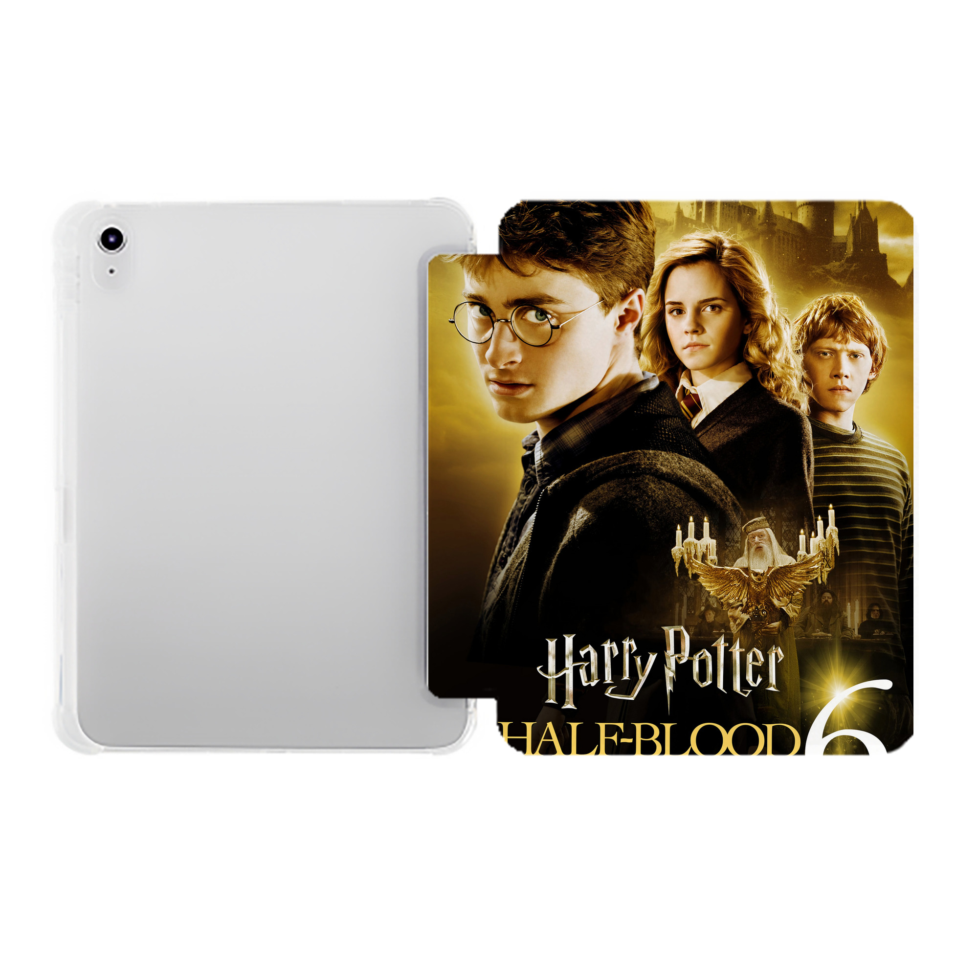 （画像用） Harry Potter ハリー・ポッターシリーズ IPad ケース ペン収納付き 三つ折りスタンド PUレザー×シリコン 対応機種9.5/10.5/10.9インチ